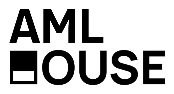 House logo design with a square element